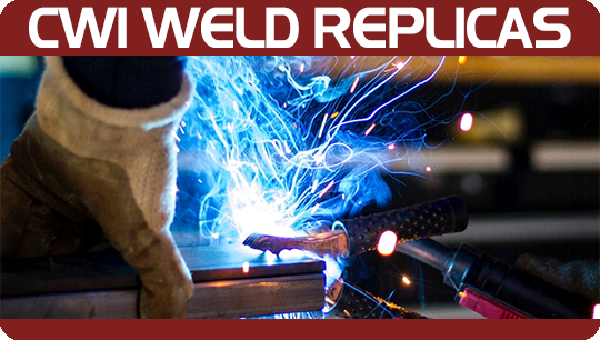 CWI Weld Replicas and Tool Set